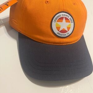 Orange and Black Legends Events Cap